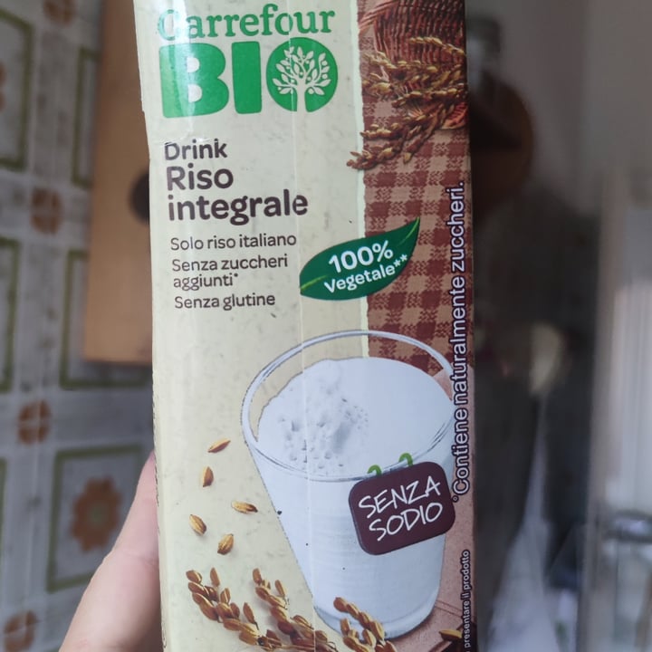 photo of Carrefour Bio Latte di riso integrale shared by @lunalullabyjam on  06 May 2022 - review