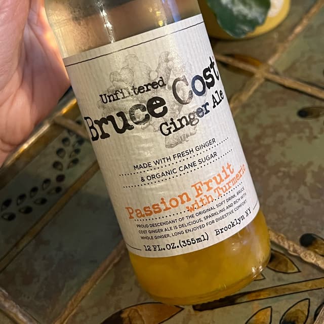 Bruce Cost Unfiltered Ginger Ale - Original 12 Oz UK