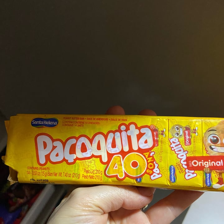 review photo of Santa Helena Paçoquita Original shared by @ednabio on 24 Aug 2022 - review