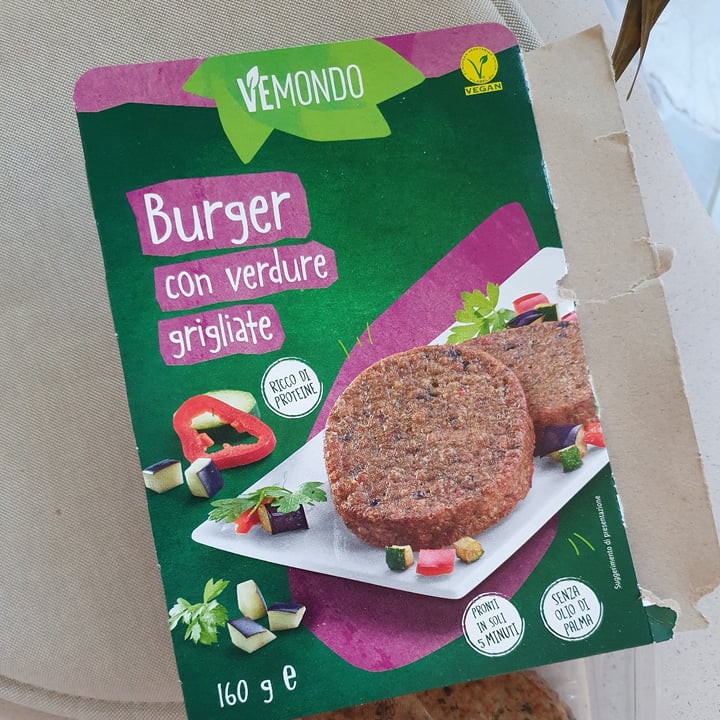 review photo of Vemondo Burger con Verdure Grigliate shared by @lmolr on 28 Jan 2022 - review