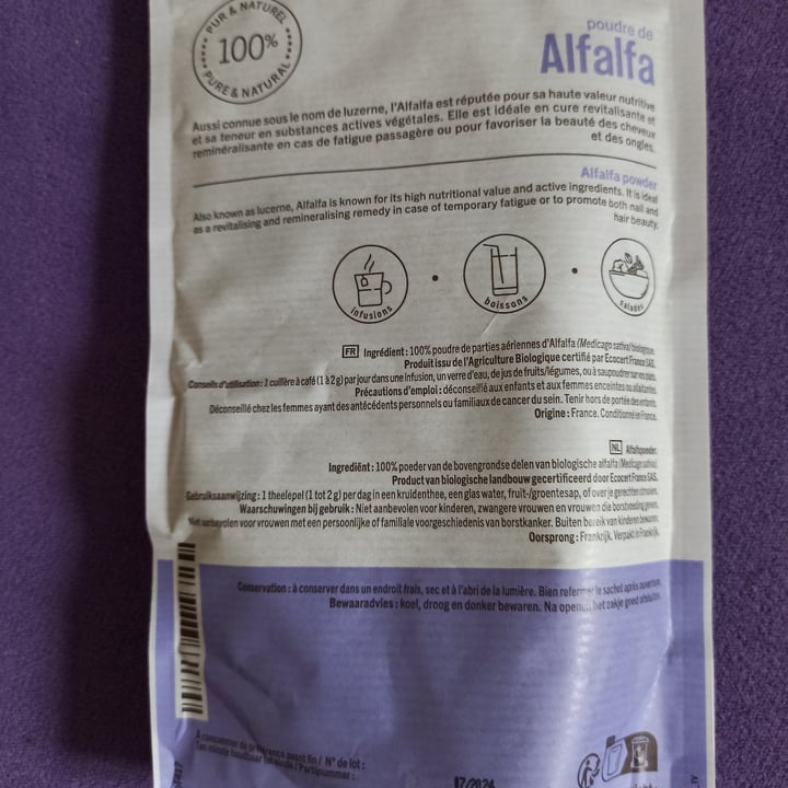 review photo of Aroma-Zone Alfalfa shared by @samona on 23 Aug 2022 - review