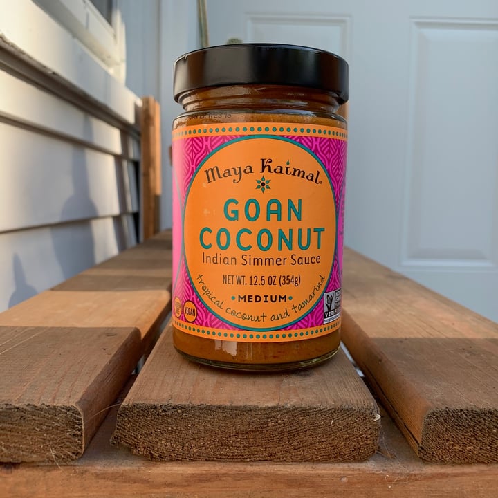 photo of Maya Kaimal Goan Coconut Simmer Sauce shared by @allhess on  04 May 2020 - review