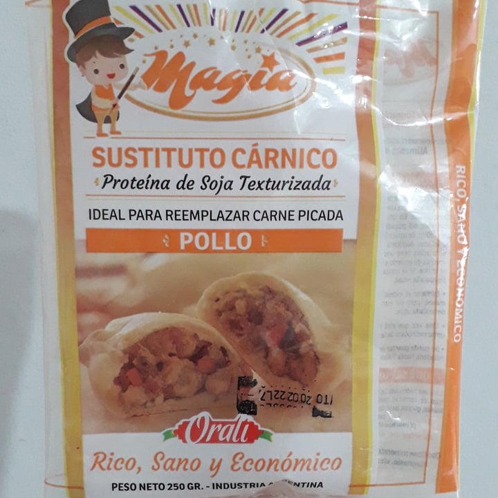 photo of Orali Magia Sustituto Carnico Sabor Pollo shared by @abrufrandolig on  01 Oct 2020 - review