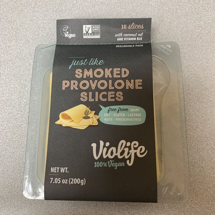 photo of Violife Smoked Provolone Slices shared by @cvondopher on  29 Apr 2020 - review