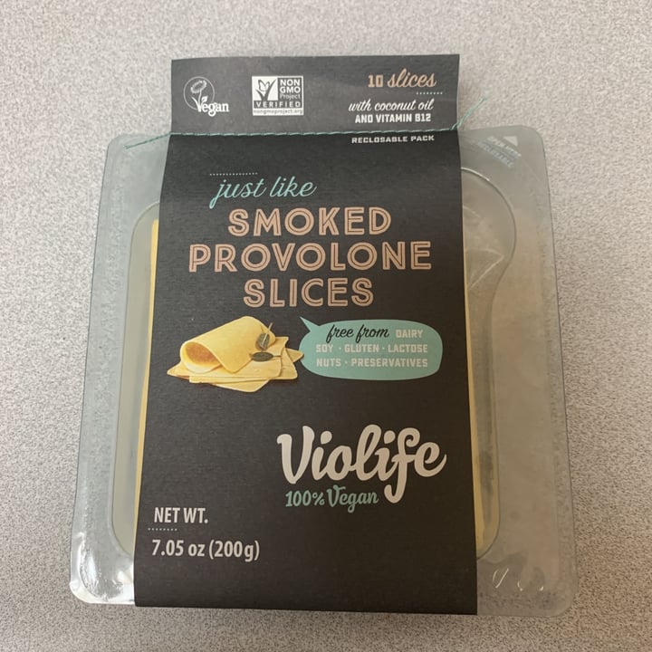 review photo of Violife Smoked Provolone Slices shared by @cvondopher on 29 Apr 2020 - review