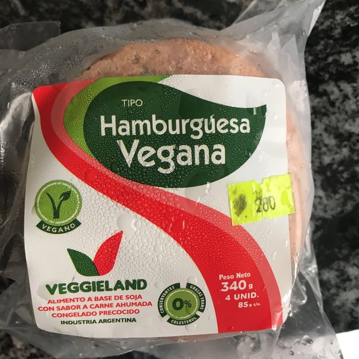 photo of Veggieland Hamburguesa Vegana shared by @micabr on  02 Dec 2020 - review