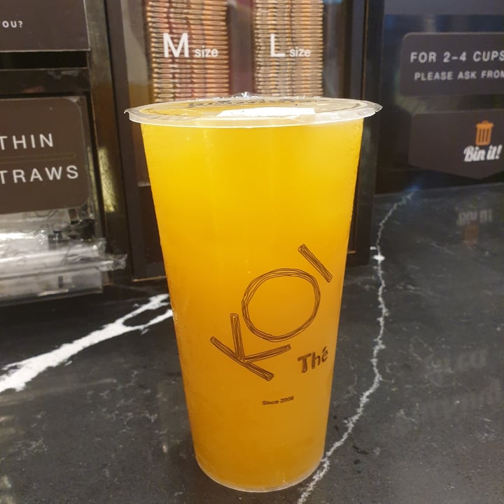 photo of KOI Thé mango Four seasons tea shared by @ppyenlin on  28 May 2022 - review