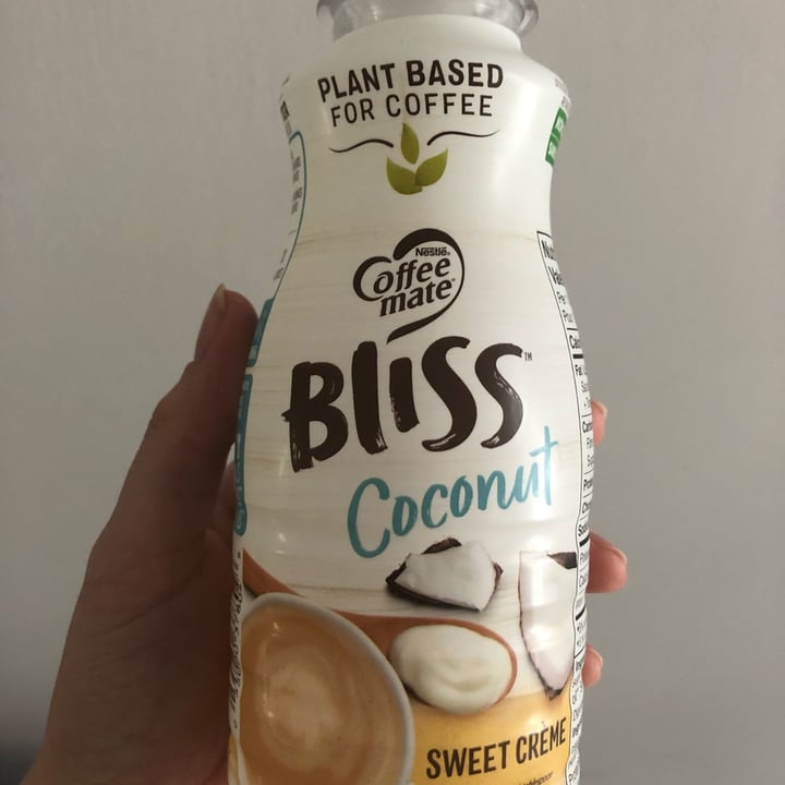 photo of Coffeemate Bliss Coconut Sweet Crème shared by @laurencegprovencher on  01 Nov 2021 - review