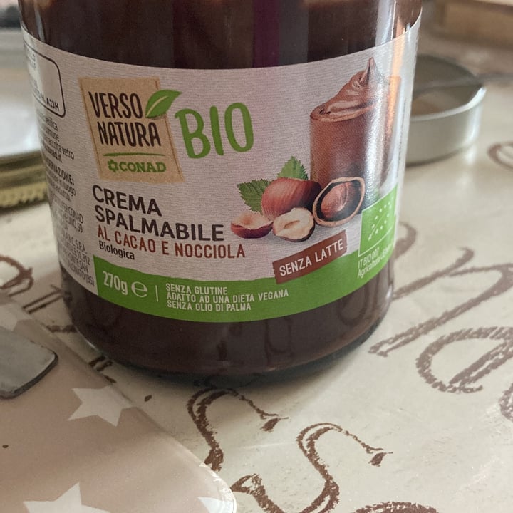 review photo of Conad Bio Crema spalmabile cacao e nocciola shared by @yleniaepb on 10 Oct 2022 - review