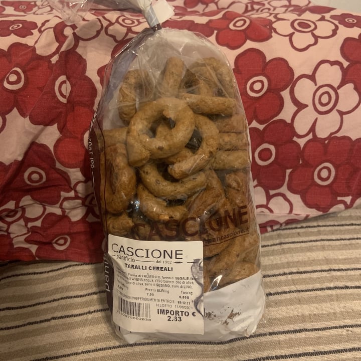 photo of Panificio Cascione Taralli Cereali shared by @alice-caco on  25 Aug 2021 - review