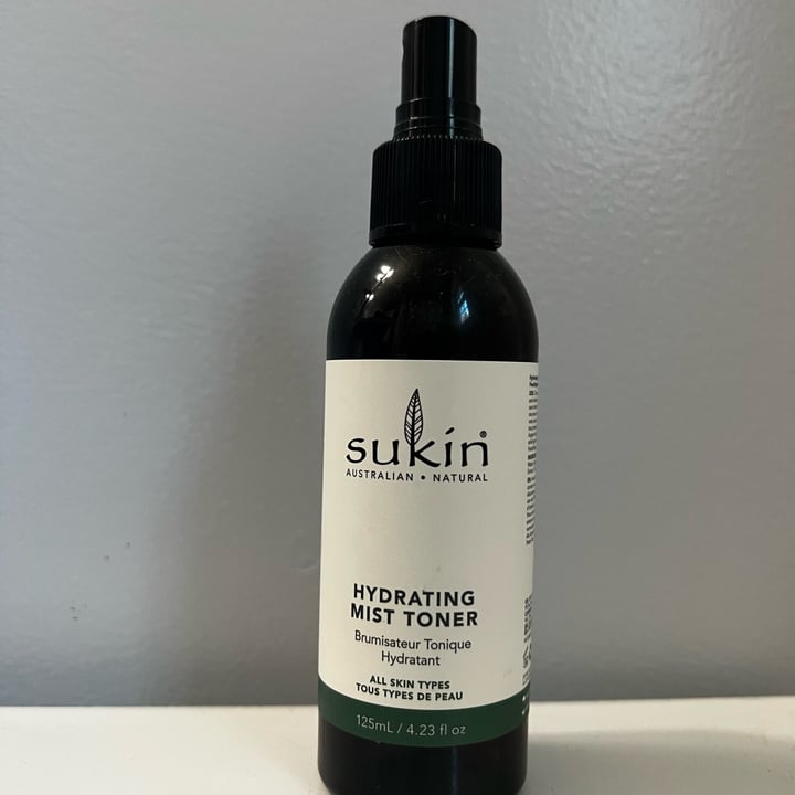 photo of Sukin Original Hydrating Mist Toner shared by @whitneys6 on  19 Oct 2022 - review