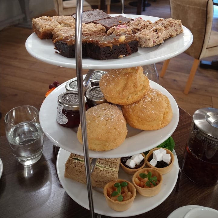 photo of Boringdon Hall Hotel and Spa Vegan Afternoon Tea shared by @cvan on  24 Oct 2020 - review