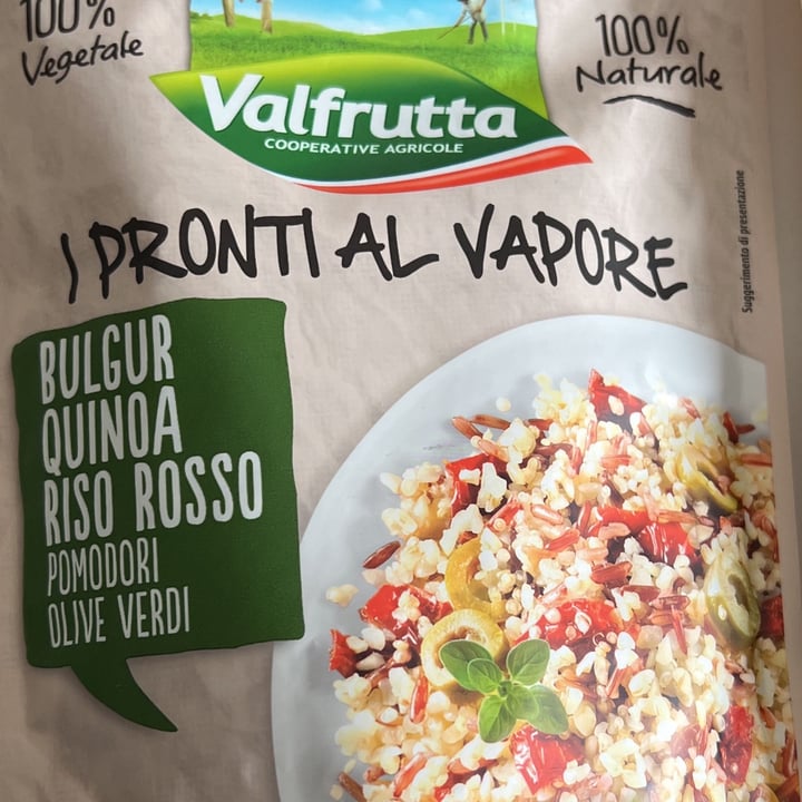 photo of Valfrutta I Pronti Al Vapore Bulgur Quinoa Riso Rosso shared by @sarowsky on  25 Sep 2022 - review