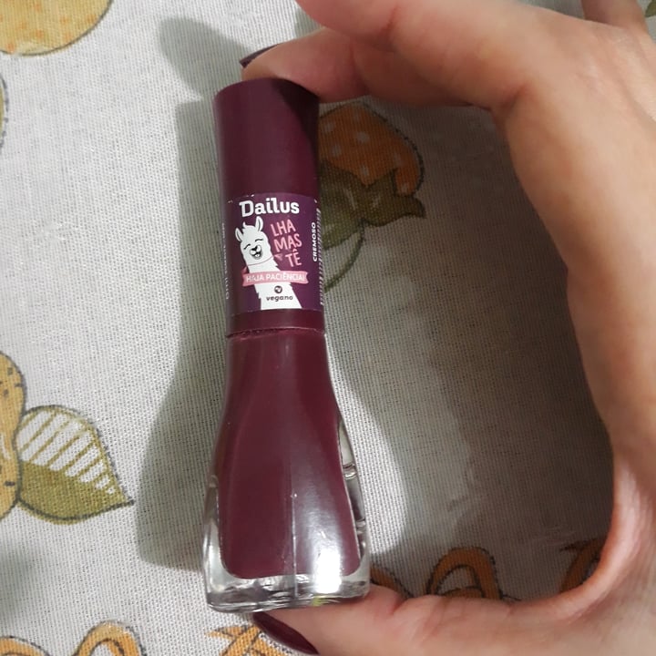 photo of Dailus Esmalte Haja Paciência- coleção Lhamastê shared by @mslinda on  10 May 2022 - review