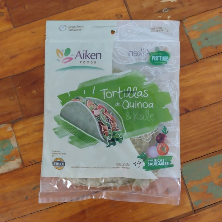 photo of Aiken Tortillas De Quinoa Y Kale shared by @marianvegan on  02 Jan 2022 - review