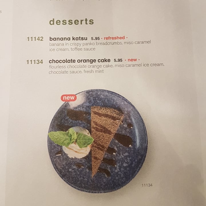 photo of Wagamama Leicester Chocolate Orange Cake shared by @purplelilpixie on  03 Nov 2020 - review