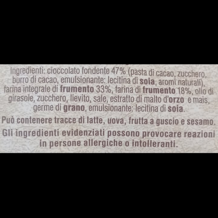 photo of Mulino Bianco Mini Fette Con Cioccolato Fondente shared by @bvega on  06 Oct 2021 - review