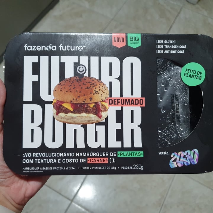 photo of Fazenda Futuro - Future Farm Futuro Burger Defumado shared by @tinabr on  16 Jan 2022 - review