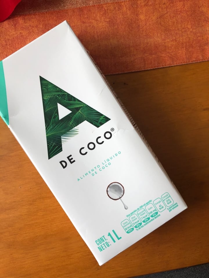 photo of A de Coco Agua de coco shared by @soyrsgasol on  10 Dec 2019 - review