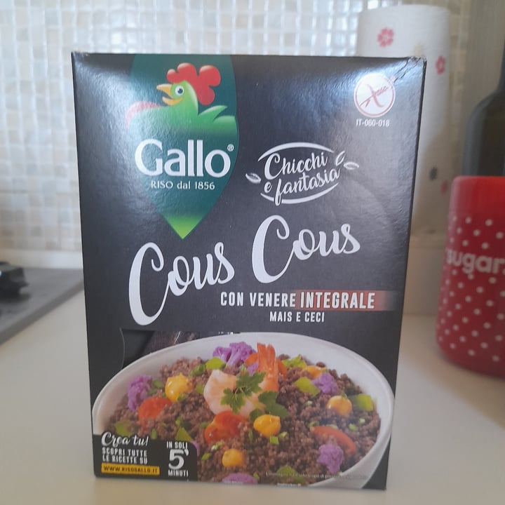 photo of Gallo Cous cous di mais, riso venere e ceci shared by @carlina096 on  02 Apr 2022 - review