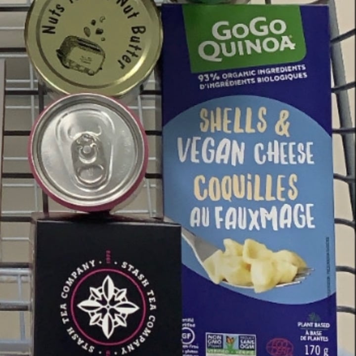 photo of GoGo Quinoa Shells & Vegan cheese shared by @madisonlepp on  31 May 2021 - review