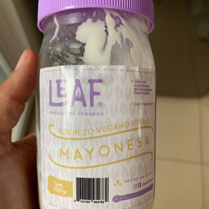 photo of Leaf Mayonesa shared by @ferperezduarte on  05 Oct 2021 - review