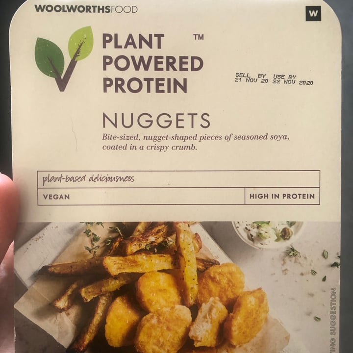 photo of Woolworths Food Plant Powered Protein Nuggets shared by @marissageorge on  07 Nov 2020 - review