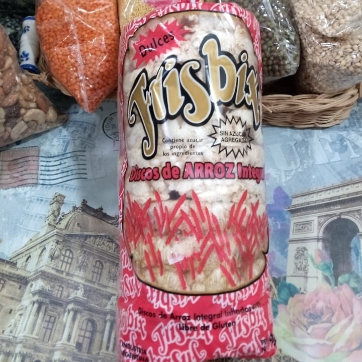 photo of Frisbix Discos de arroz dulce integral shared by @iriestefania on  06 Jun 2021 - review