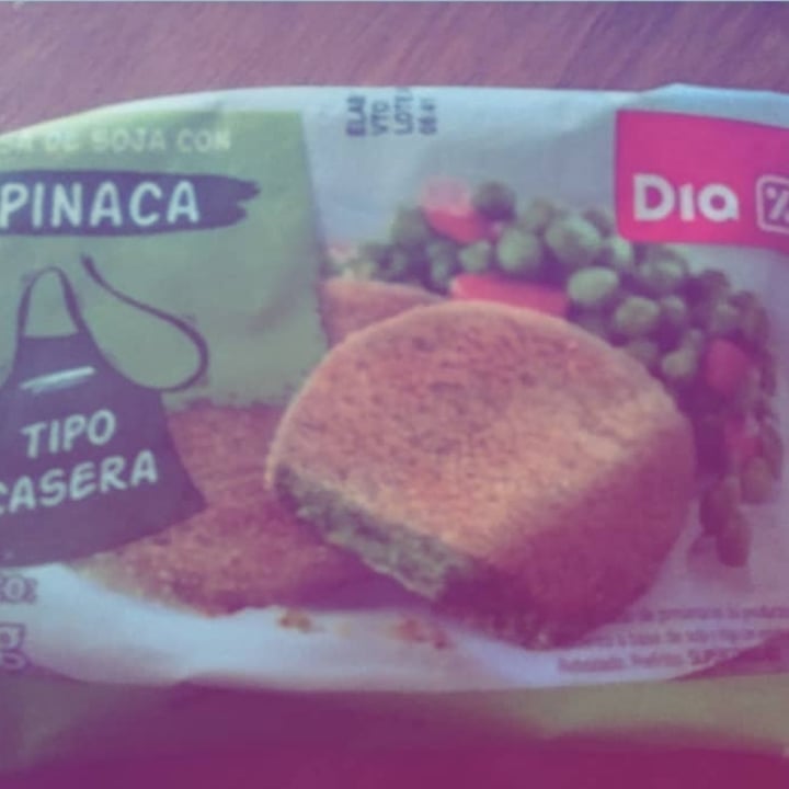 photo of Dia% Milanesas de soja con espinaca shared by @easycheapveg on  12 Sep 2020 - review