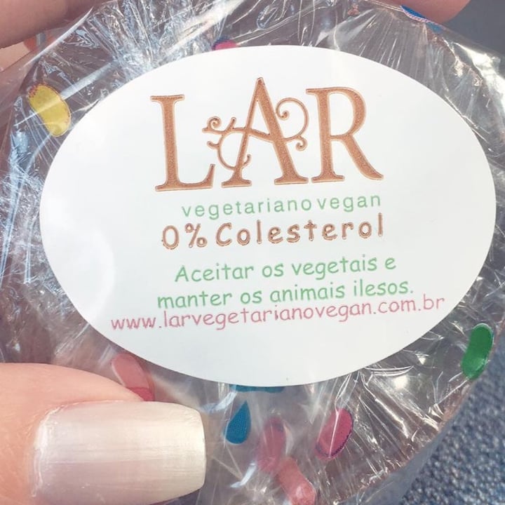 review photo of LAR Vegetariano Vegan Bolere - Recheio De Coco shared by @poramormari on 25 Jul 2021 - review