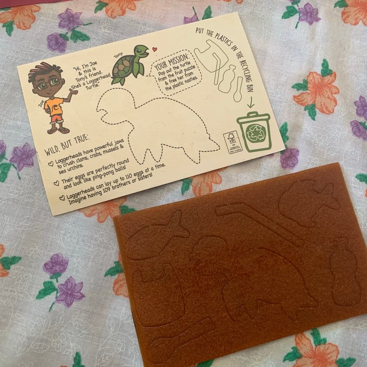 review photo of Earth & Co S.O.S Pop-out-Puzzle , Peach Fruit Snack shared by @wilmievdh97725 on 22 Oct 2020 - review