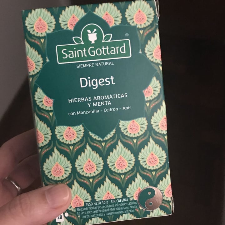 review photo of Saint gottard Digest hierbas aromaticas y menta shared by @lunatural on 13 Sep 2022 - review