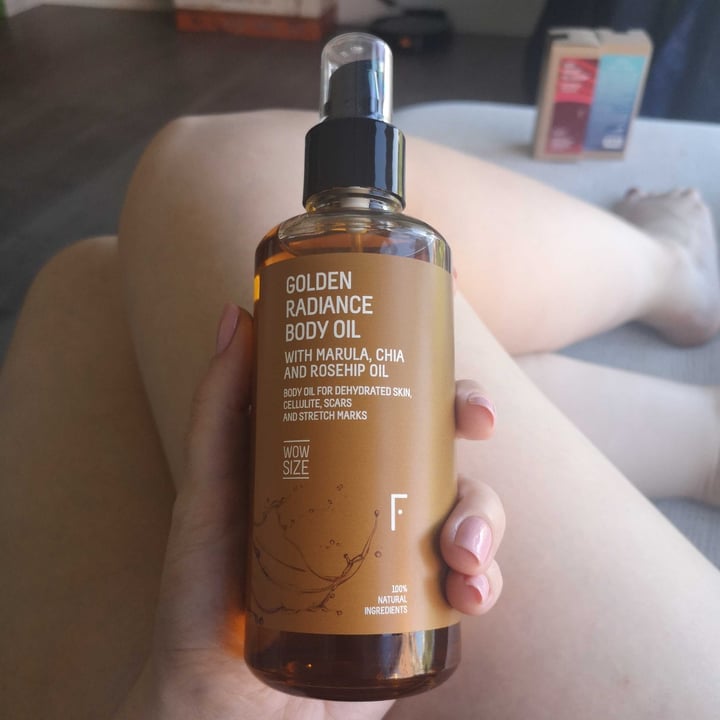 photo of Freshly Cosmetics Golden Radiance Body Oil shared by @mirita on  17 Jul 2020 - review
