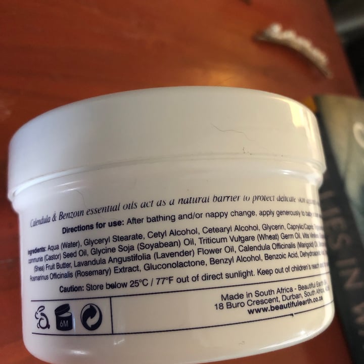 photo of Beautiful Earth Beautiful Earth Barrier cream shared by @marissaruby on  05 Nov 2020 - review