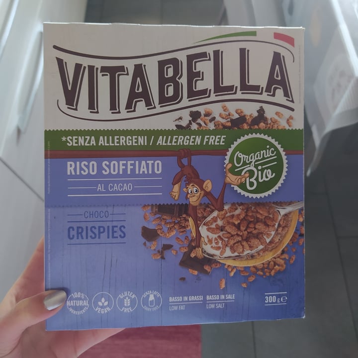 review photo of Vitabella Choco crispies shared by @chiarachiolerio on 12 Nov 2021 - review