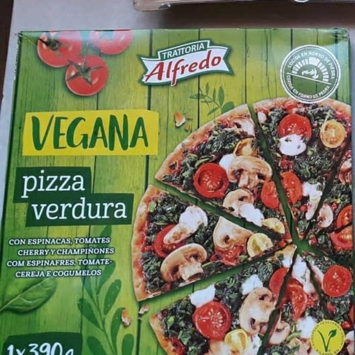 photo of Trattoria Alfredo Pizza Vegana de Verdura shared by @anapejime on  13 Jun 2020 - review