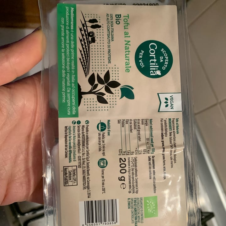 photo of Mediterranea BioVeg Tofu al naturale shared by @veriel on  06 Apr 2022 - review