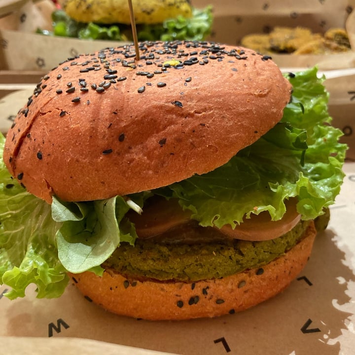 photo of Flower Burger burger coccinella shared by @sottolapellepodcast on  11 Aug 2022 - review