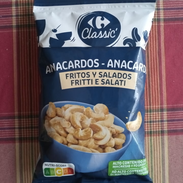 photo of Carrefour Classic Anacardos fritos y salados shared by @titoherbito on  26 Mar 2022 - review