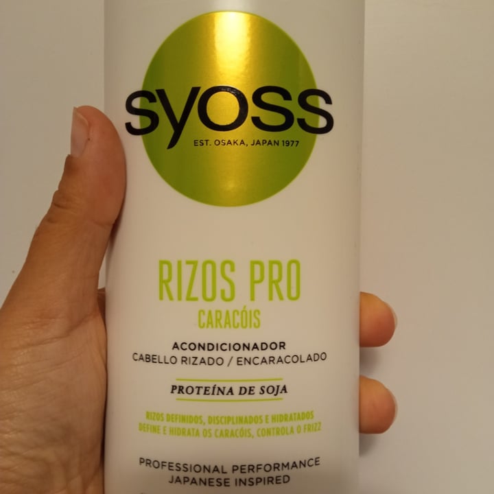 photo of SYOSS Acondicionador rizos pro shared by @lalocadelosgatos8 on  15 Sep 2021 - review