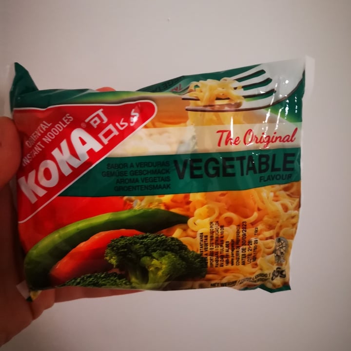 review photo of Koka Vegetable Flavour Noodles shared by @nomeutente on 17 Jan 2022 - review