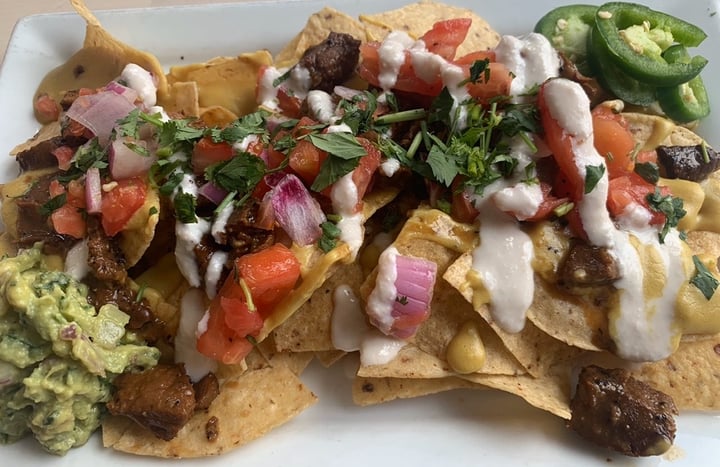 review photo of Three Carrots Fountain Square Vegan Notchos shared by @allhess on 25 Feb 2020 - review