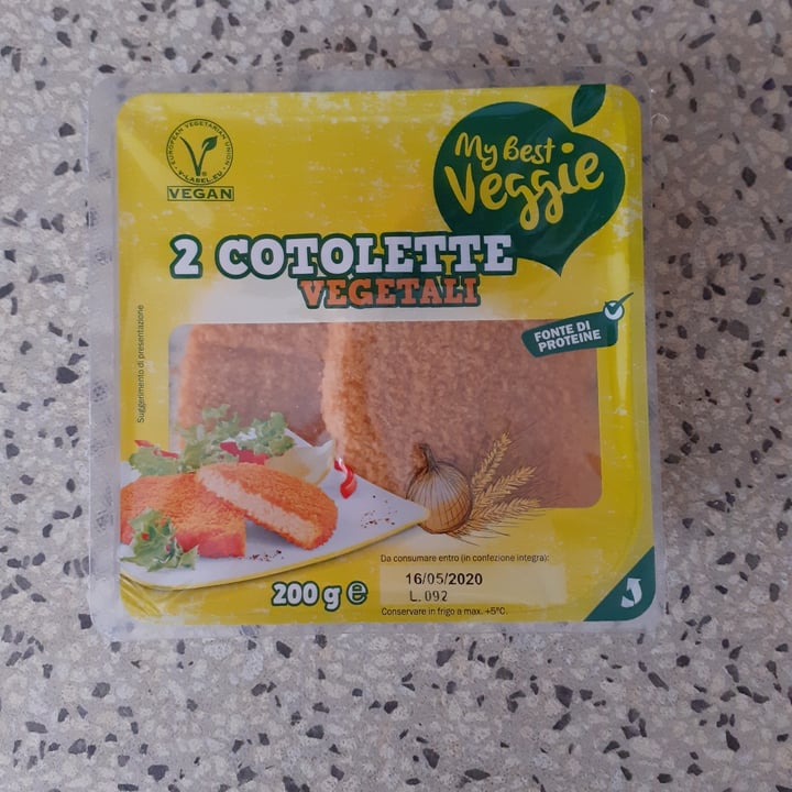 photo of My Best Veggie Cotolette vegetali shared by @fra102030 on  10 May 2020 - review