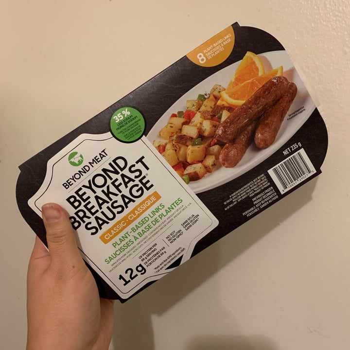 photo of Beyond Meat Beyond breakfast Sausage Classic  shared by @seitanjunkie on  26 Dec 2021 - review