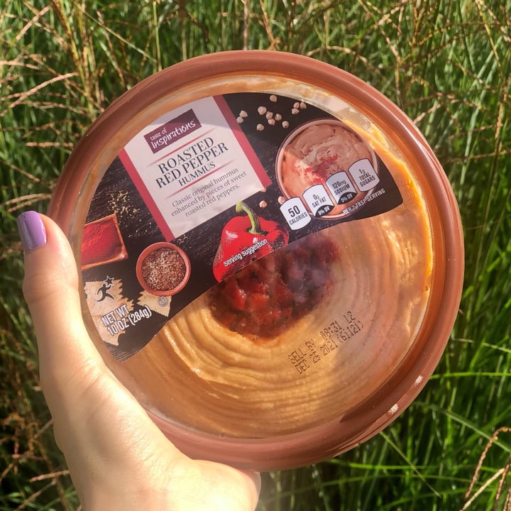 photo of Taste of Inspirations Roasted Red Pepper Hummus shared by @alexanicole on  17 Oct 2021 - review