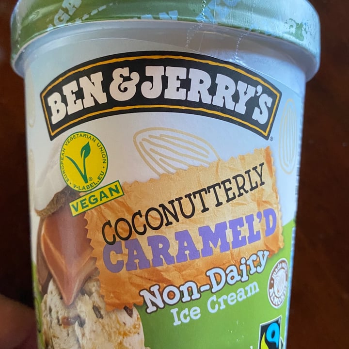 photo of Ben & Jerry's Coconutterly Caramel’d Non-Dairy Ice Cream shared by @erebusrc on  31 May 2020 - review