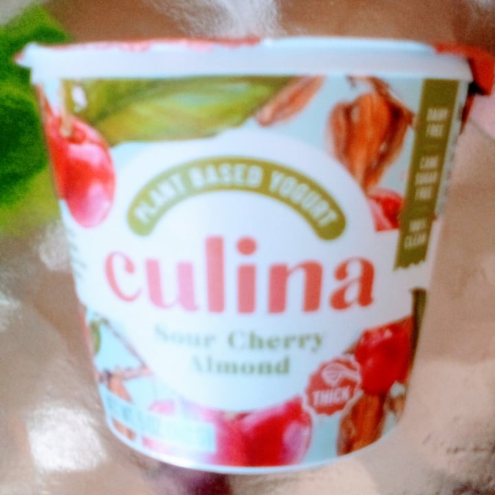 photo of Culina Yogurt Sour Cherry Almond Yogurt shared by @feelideal on  10 Sep 2022 - review