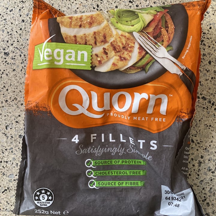 photo of Quorn Quorn 4 fillets shared by @rinny1 on  27 Jan 2021 - review