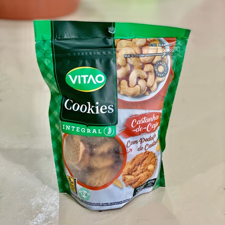 photo of VITAO Cookies Castanha de Caju shared by @abelcardoso on  23 Jun 2022 - review