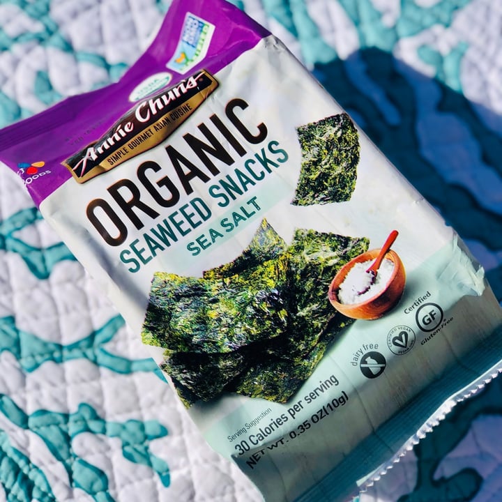 Annie Chun's Organic Seaweed Snacks Sea Salt Review abillion